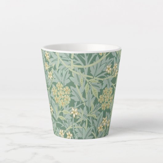 LETZTE TASSE: WILLIAM MORRIS : JASMINE MILCHTASSE (Vorderseite)