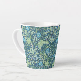 LETZTE TASSE : WILLIAM MORRIS : SEAWEED DESIGN