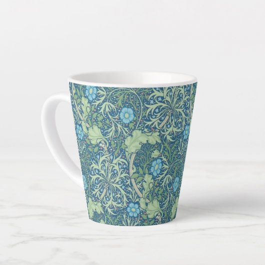 LETZTE TASSE : WILLIAM MORRIS : SEAWEED DESIGN (Linke Ecke)