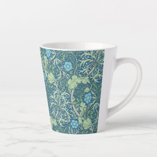 LETZTE TASSE : WILLIAM MORRIS : SEAWEED DESIGN (Rechts)