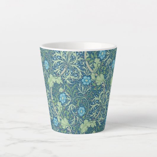 LETZTE TASSE : WILLIAM MORRIS : SEAWEED DESIGN (Vorderseite)