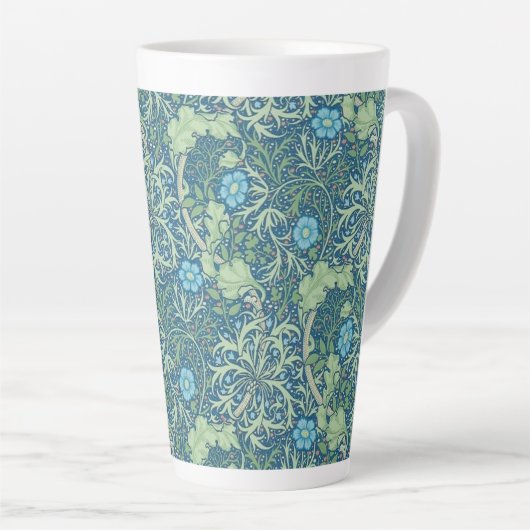 LETZTE TASSE : WILLIAM MORRIS : SEAWEED DESIGN (Rechte Ecke)