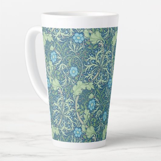 LETZTE TASSE : WILLIAM MORRIS : SEAWEED DESIGN (Linke Ecke)