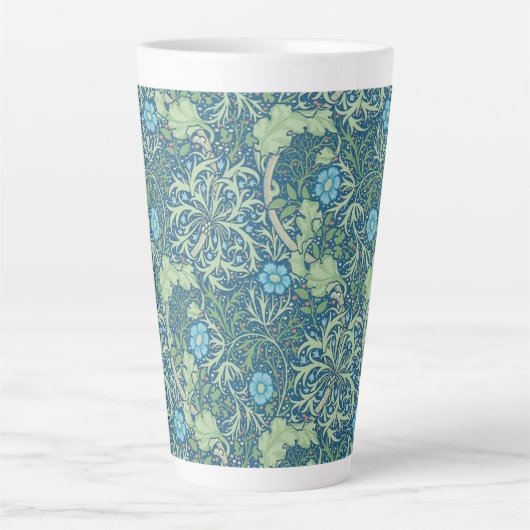 LETZTE TASSE : WILLIAM MORRIS : SEAWEED DESIGN (Vorderseite)