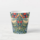 LETZTE TASSE: WILLIAM MORRIS : STRAWBERRY THIEVES MILCHTASSE (Vorderseite)