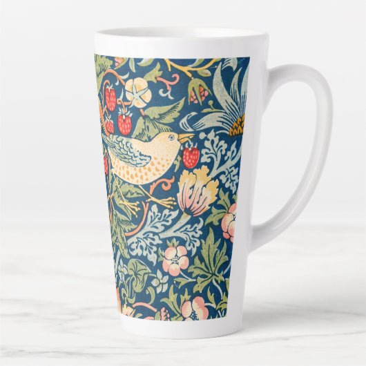 LETZTE TASSE: WILLIAM MORRIS : STRAWBERRY THIEVES MILCHTASSE (Rechts)