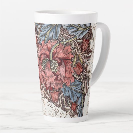 LETZTE TASSE: WILLIAM MORRIS : WILD TULIP MILCHTASSE (Rechte Ecke)