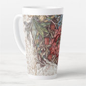 LETZTE TASSE: WILLIAM MORRIS : WILD TULIP MILCHTASSE (Linke Ecke)