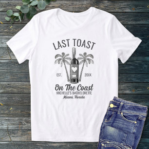 Letzte Toast Auf Der Küste Strand Junggesellinnena Tri-Blend Shirt
