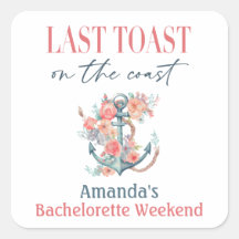 Letzte Toast Küsten-Junggesellinnenabschied-Weeken