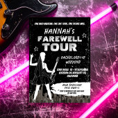 Letzte Tour Punk Rock Band Bachelorette Wochenende Einladung