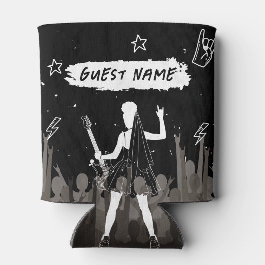 Letzte Tour Punk Rock Band Junggeselinnen-Abschied Dosenkühler (Rückseite)