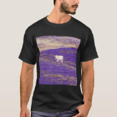 Letzte Übertragung oder Kuh auf einem Feld T-Shirt (Vorderseite)