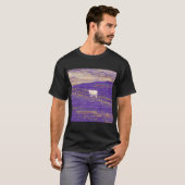 Letzte Übertragung oder Kuh auf einem Feld T-Shirt (Vorne ganz)