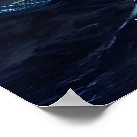 Letzte von Atlantis | AI Art Poster (Ecke)