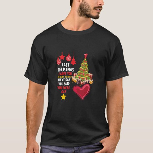 Letzte Weihnachten gab ich dir mein Herz die aller T-Shirt (Vorderseite)