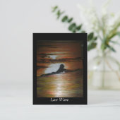 Letzte Welle Postkarte (Stehend Vorderseite)