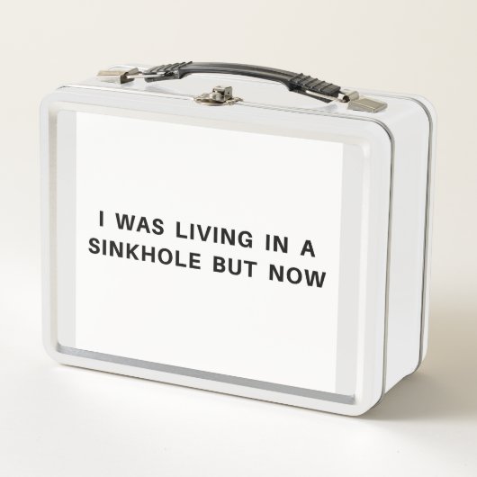 Letzte Zeile, Sinkhole Lunchbox (Vorderseite)