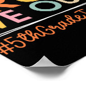 Letzten Schulsommer haben wir den 5. Poster (Ecke)