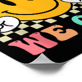 Letzten Schultag Lächeln Lehrer Sommer Bruh wir Poster (Ecke)