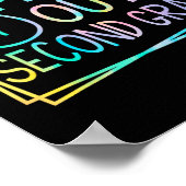 Letzten Schultag letzte Schulferien der zweiten Kl Poster (Ecke)