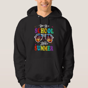 Letzten Schultag mit der Schule Hallo Pool schwimm Hoodie