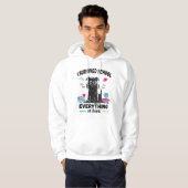 Letzten Schultag überlebte ich die Schule Hoodie (Vorne ganz)