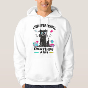 Letzten Schultag überlebte ich die Schule Hoodie