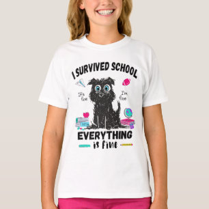 Letzten Schultag überlebte ich die Schule T-Shirt