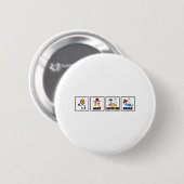 Letzten Schultag woll Sommerpause-Lehrer Button (Vorne & Hinten)
