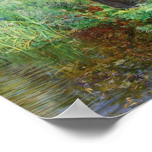 Letzten Sommer waren die Dinge grüner | Byam Shaw Poster (Ecke)