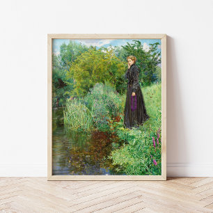 Letzten Sommer waren die Dinge grüner   Byam Shaw Poster