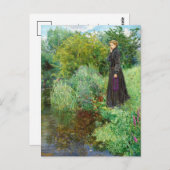 Letzten Sommer waren die Dinge grüner | Byam Shaw Postkarte (Vorne/Hinten)