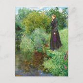 Letzten Sommer waren die Dinge grüner | Byam Shaw Postkarte (Vorderseite)