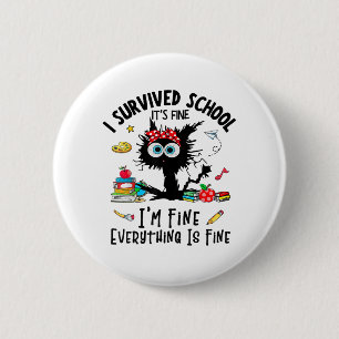 Letzten Tag der Schule ist es schön, ich bin gut l Button