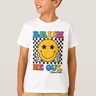 Letzten Tag haben wir Lehrer aus der Retro-Gruppe T-Shirt