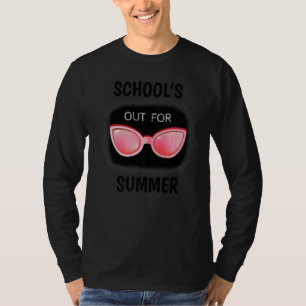 Letzten Tag stehen Schulen für Sonnenbrillen am St T-Shirt