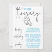 Letzten Toast am Junggeselinnen-Abschied des Küste Einladung (Rückseite)