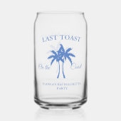 Letzten Toast am Party des Bachelorette-Wochenende Dosenglas (Vorderseite)