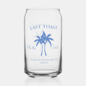 Letzten Toast am Party des Bachelorette-Wochenende Dosenglas (Rückseite)