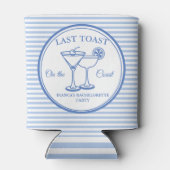 Letzten Toast am Party des Bachelorette-Wochenende Dosenkühler (Rückseite)