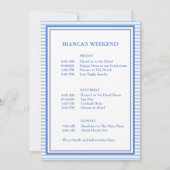 Letzten Toast am Party des Bachelorette-Wochenende Einladung (Rückseite)