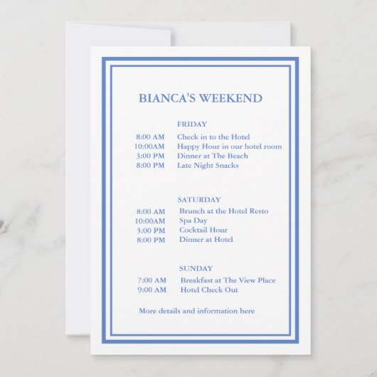 Letzten Toast am Party des Bachelorette-Wochenende Einladung (Rückseite)