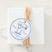 Letzten Toast am Party des Bachelorette-Wochenende Geschenkanhänger (Beispiel)