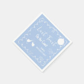 Letzten Toast am Party des Bachelorette-Wochenende Serviette (Ecke)