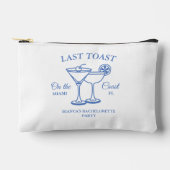 Letzten Toast am Party des Bachelorette-Wochenende Zubehörtasche (Vorderseite)