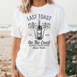 Letzten Toast am Strand Bachelorette Tri-Blend Shirt