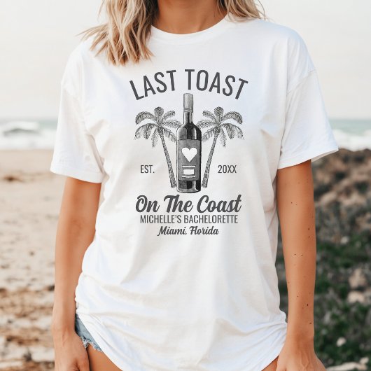 Letzten Toast am Strand Bachelorette Tri-Blend Shirt