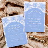 Letzten Toast am Wochenende des Küstenbachelorette Einladung