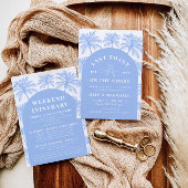 Letzten Toast am Wochenende des Küstenbachelorette Einladung